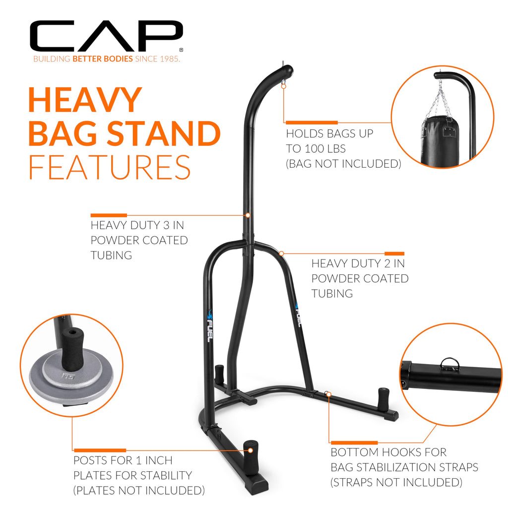 Fuel Pureformance Heavy Bag Stand - Black