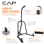 Fuel Pureformance Heavy Bag Stand - Black