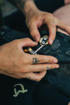 Crankbrothers Multi Tool M 5 Bike Tool - Mtb Multi-Tool Black Midnight Edition - 5 Bicycle Tools (5 In 1 Tool), Ergonomic And Li
