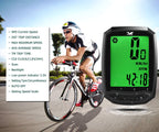 Bicycle Speedometer Waterproof Wireless Cycle Bike Computer Bicycle Odometer With Lcd Display  Multi-Functions