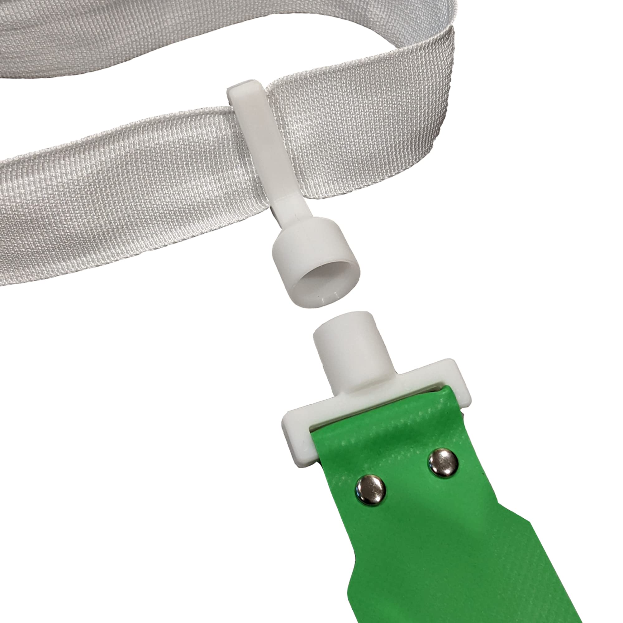 Public Sports Flag Football Belt - 2 Flags - Single (Green)