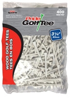 Pride (Pg3440075) Golf Deluxe Tee (3-1/4 Inch, White) - 400 Count