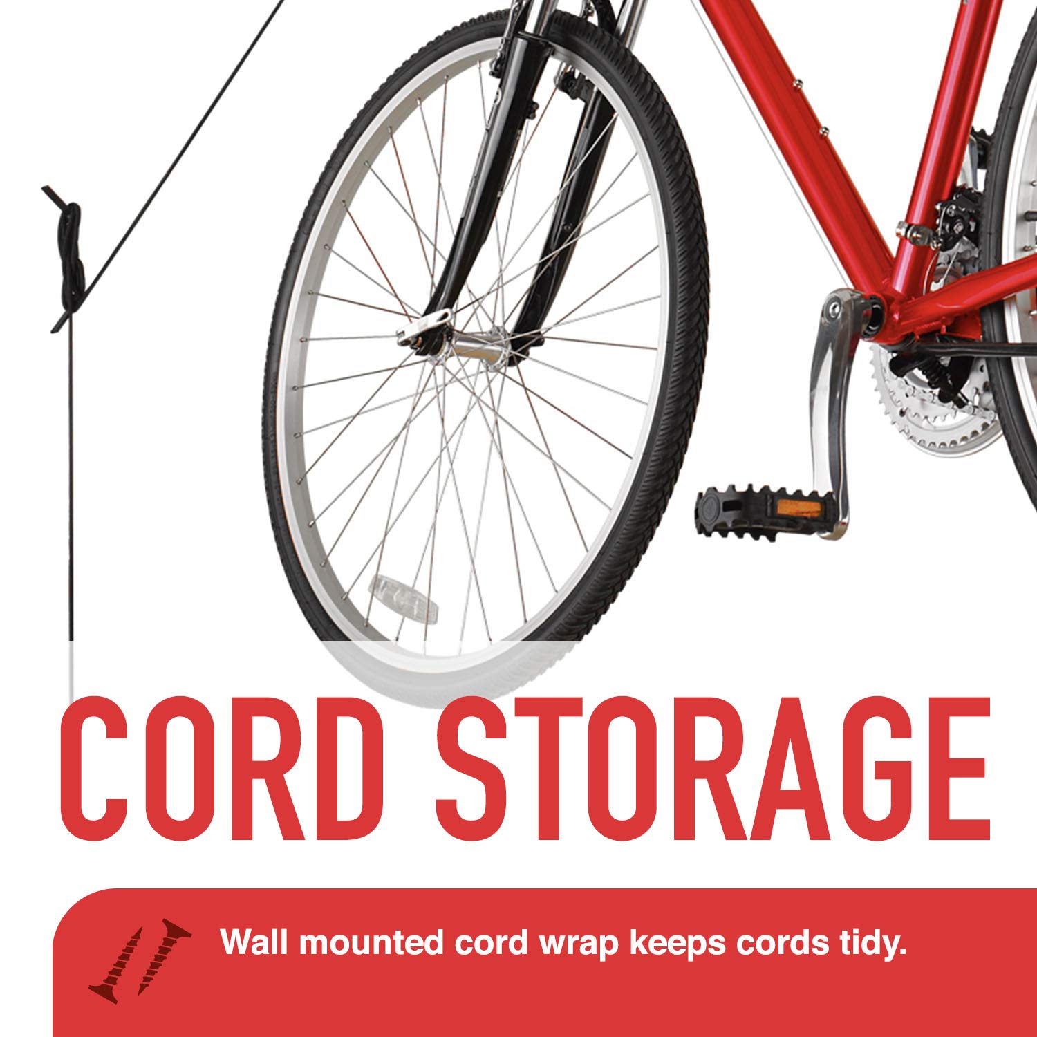Racor - Pbh-1R, Bike Storage, Garage Pulley Lift