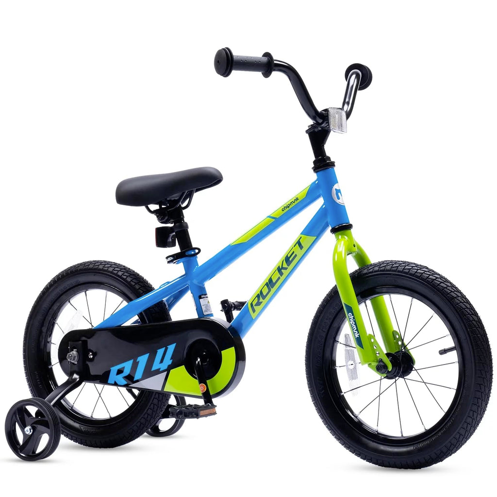 Chipmunk Kids Bike Toddlers 12 14 16 18 Inch Wheel Bicycle Beginners Boys Girls Ages 3-11 Years, Multiple Color Options
