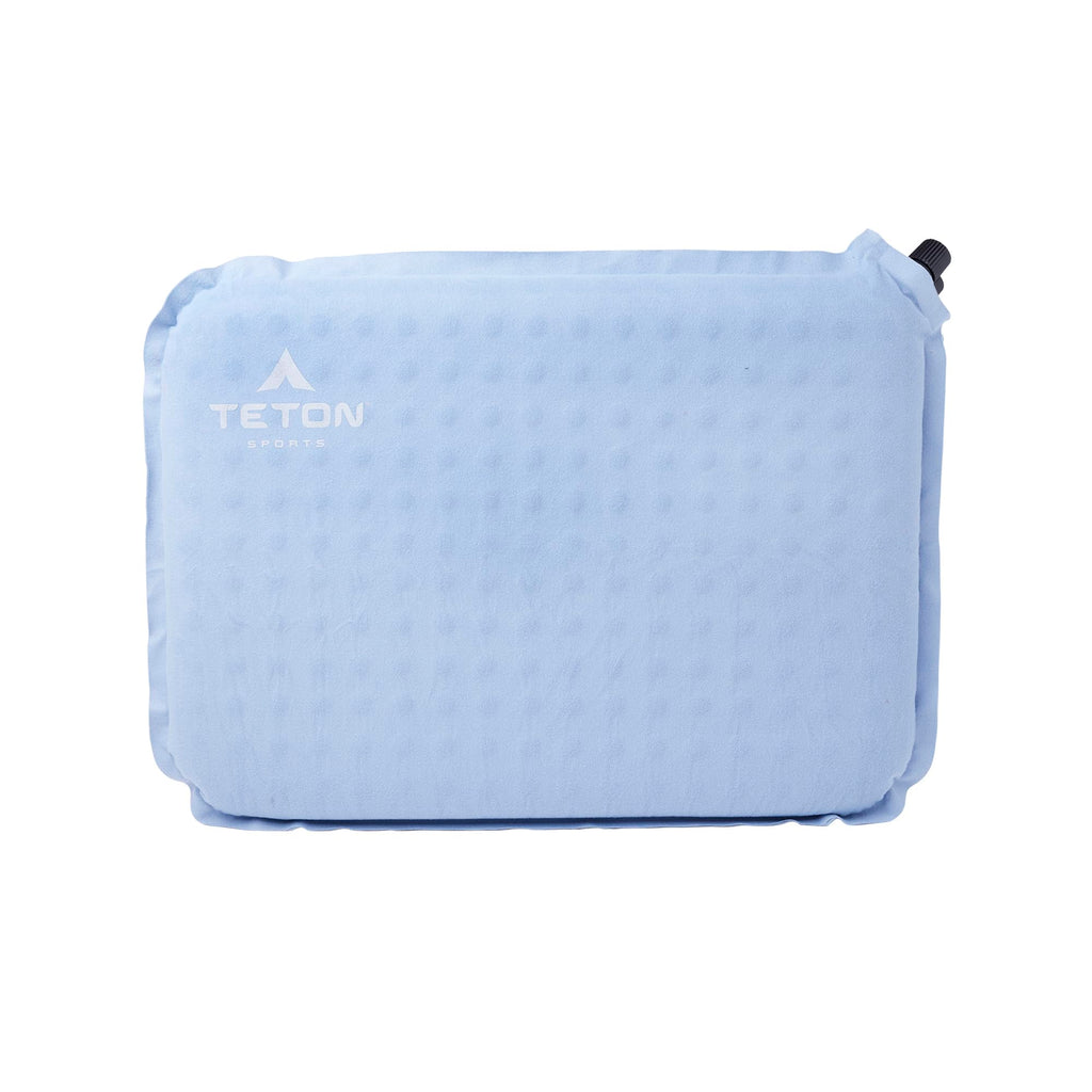 Teton Camping Seat Cushion; Stadium Seat; Office Chair; Car Pad; Inflatable, Bluestone