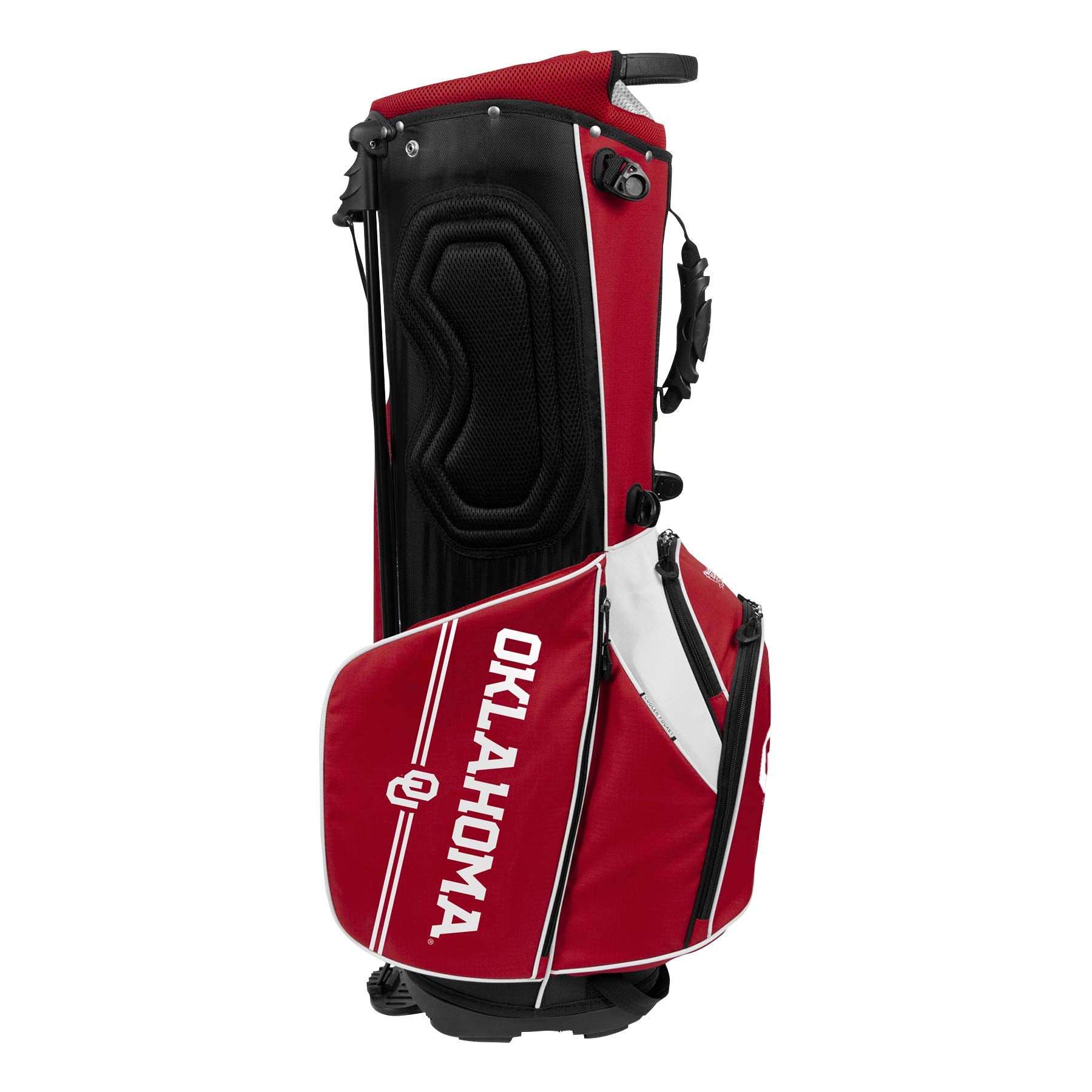 Oklahoma Sooners Caddie Carry Hybrid Golf Bag
