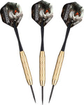 Fat Cat Warrior Steel Tip Darts, 18 Grams Black