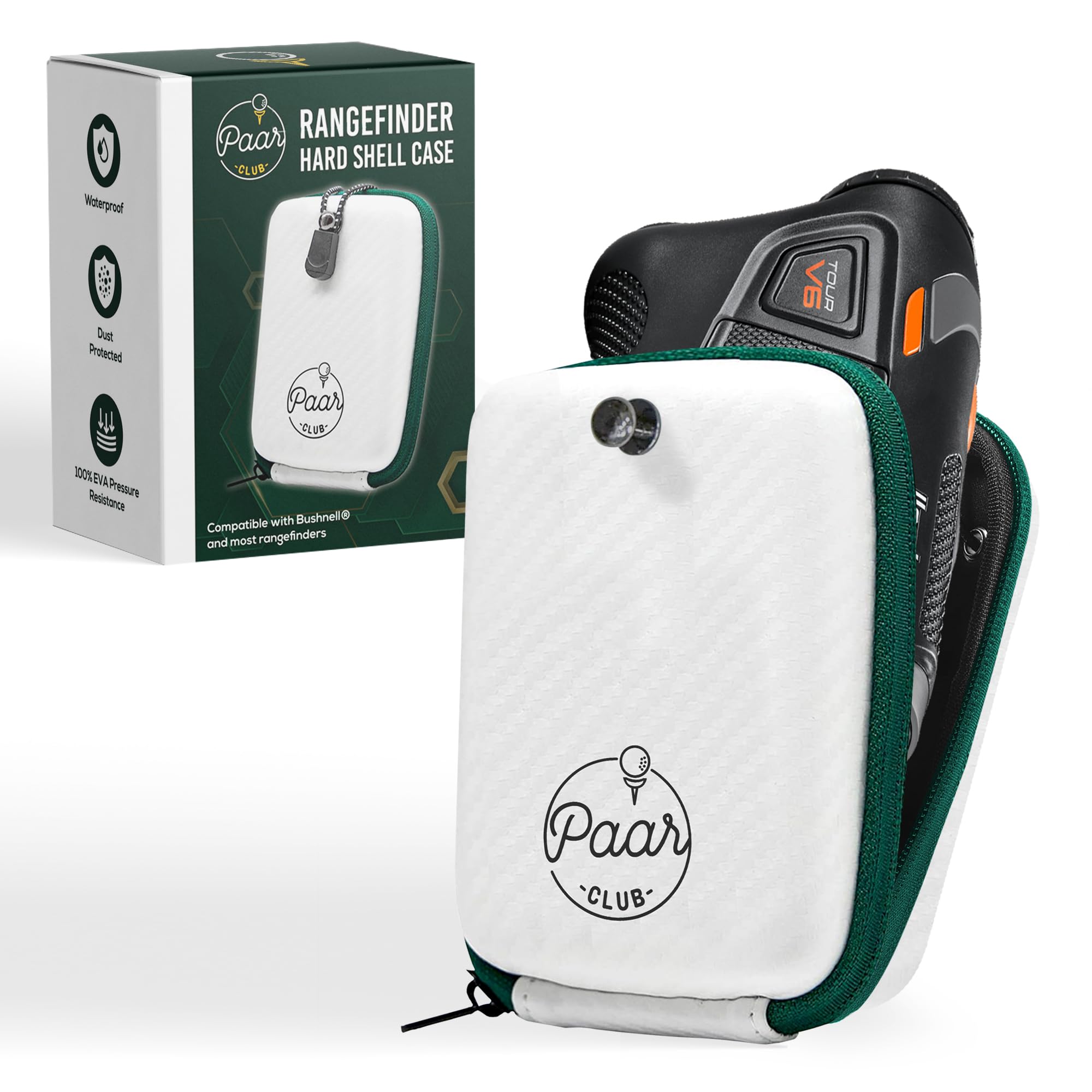 Paar Club Golf Range Finder Case  Universal Hardshell Case Compatible With Bushnell/Callaway & Most Rangefinder  Protect & Carry