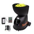 Staneg Pro Tennis Ball Machine - Battery-Powered Portable Launcher With Remote Control | 9 Training Programs | Adjustable Spin &