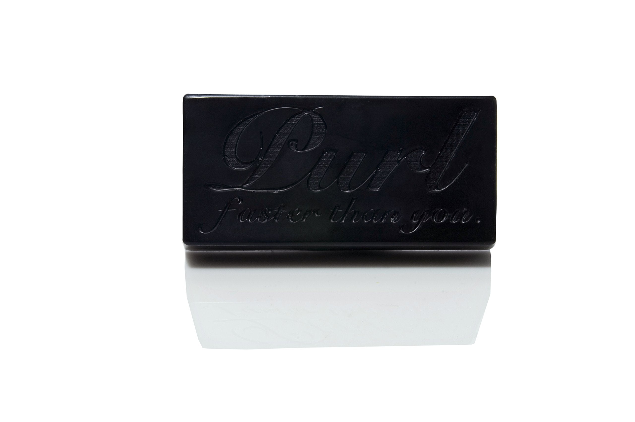 PURL - GRAPHITE, Black 1lb Brick - Anti-Static Ski and Snowboard Wax - For Dry Winter Snow and Spring Slush Snow - Non Toxic - N