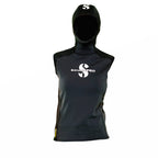 Scubapro Women'S 1Mm Hybrid Hooded Diving Vest, Medium, Black