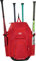 Rawlings | LEGION 2.0 Players Backpack | Baseball/Softball | SCARLET