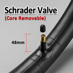 Corki Cycles 700C Bike Tire Inner Tubes 700 X 35C 37C 38C 40C 42C 43C Schrader Valve 48Mm, Heavy Duty 28 Inch Bicycle Tube For R