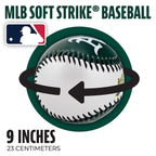 Franklin Sports Oakland Athletics Mlb Team Baseball - Mlb Team Logo Soft Baseballs - Toy Baseball For Kids - Great Decoration Fo