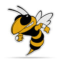 Rico Industries Ncaa Georgia Tech Yellow Jackets - Gt Mascot Shape Cut Pennant - Home And Living Room D  Cor - Soft Felt Ez To H