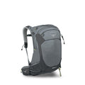 Osprey Sirrus 24L Womens Hiking Backpack - Adjustable Daypack with Waterproof Raincover & Bottle Pockets, Medium Grey