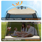 Alvantor Screen House Gazebo, 2-4 Person Pop Up Screen Tent, Instant Screen Room With Carry Bag, Outdoor Mosquito Tent Camping,