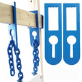 Bash Target Supply Chains or Straps AR500 Target Hanging Kit - (2) 2x4 Brackets