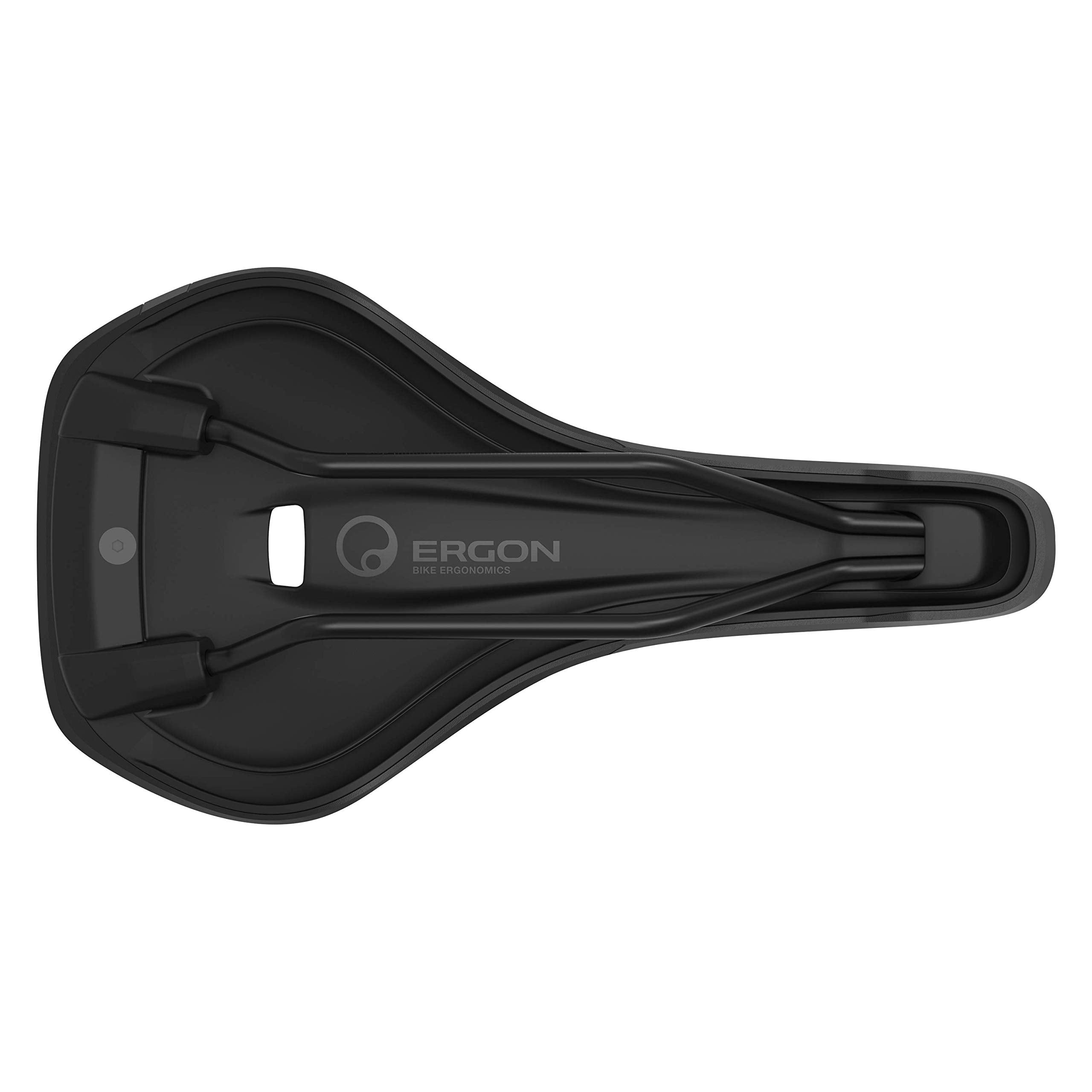 Ergon Smc Sport Gel Men'S Bike Saddle Mountain Mtb/Trail  Stealth Black, Small/Medium