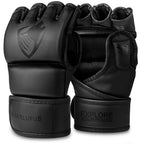 LIBERLUPUS MMA Gloves Sparring for Men- Open Palm Training Gloves for Grappling, Kickboxing, Muay Thai, Youth Self-Defense, Heav