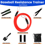 Davllin Baseball Resistance Trainer,Training Aid For Baseball Softball Pitchers,Interchangeable Grips To Build Arm Strength,Arm