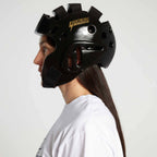 Proforce Lightning Karate/Martial Arts Sparring Headgear (Black, Medium (Head Circ: 21-22'')