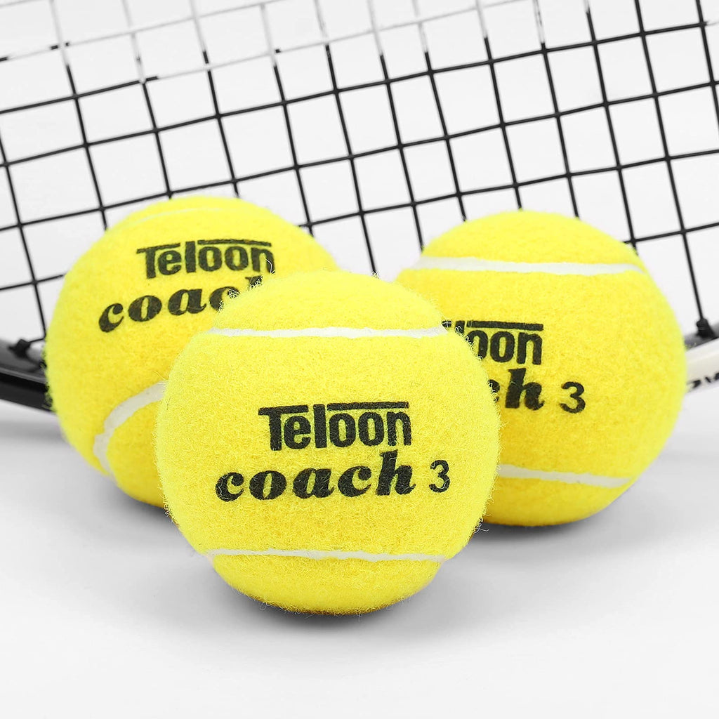 Teloon Tennis Balls (Yellow-12Pcs)