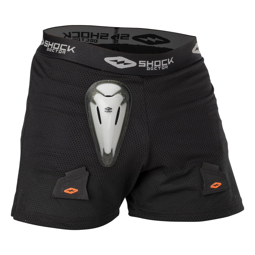 Shock Doctor Youth Loose Hockey Short Supporter with BioFlex Cup Included. for Youth Boys Multi