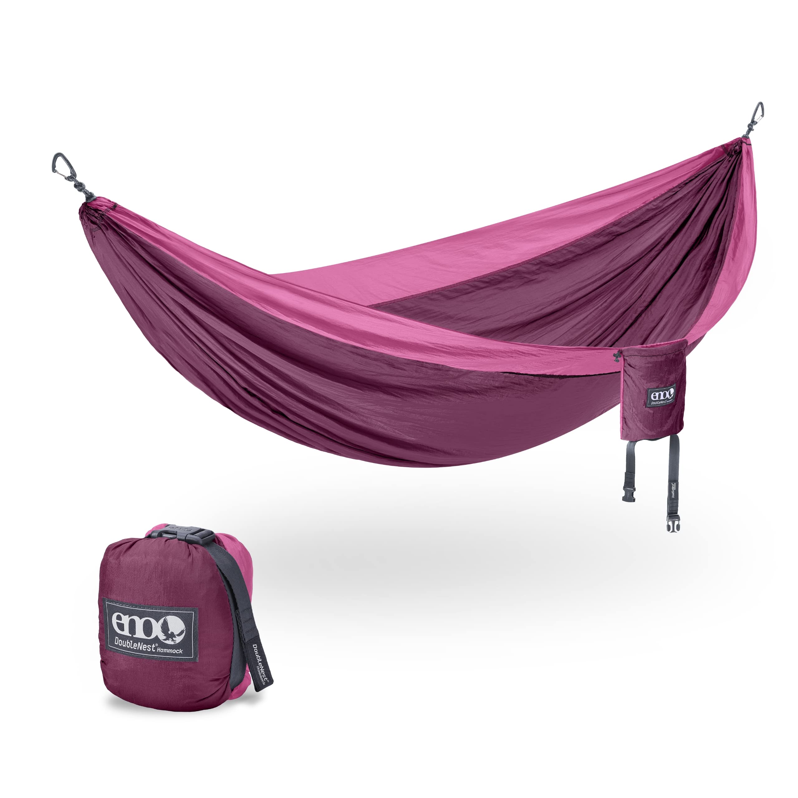 Eno Doublenest Hammock - Lightweight, Portable, 1 To 2 Person Hammock - For Camping, Hiking, Backpacking, Travel, A Festival, Or
