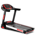 Sparnod Fitness Sth4300 Motorised Foldable Treadmill For Home Use, 5 Hp Peak Motor, 114 Km/H Speed, 15% Auto Incline Treadmill