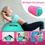 Vofitny Gymnastics Air Barrel Octagon Mat Tumbler Back Handspring Trainer For Home/Gym/Tumbling