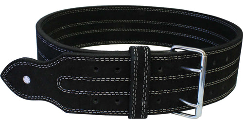 Ader Sporting Goods Leather Power Lifting Belt Black (Medium) 28-35