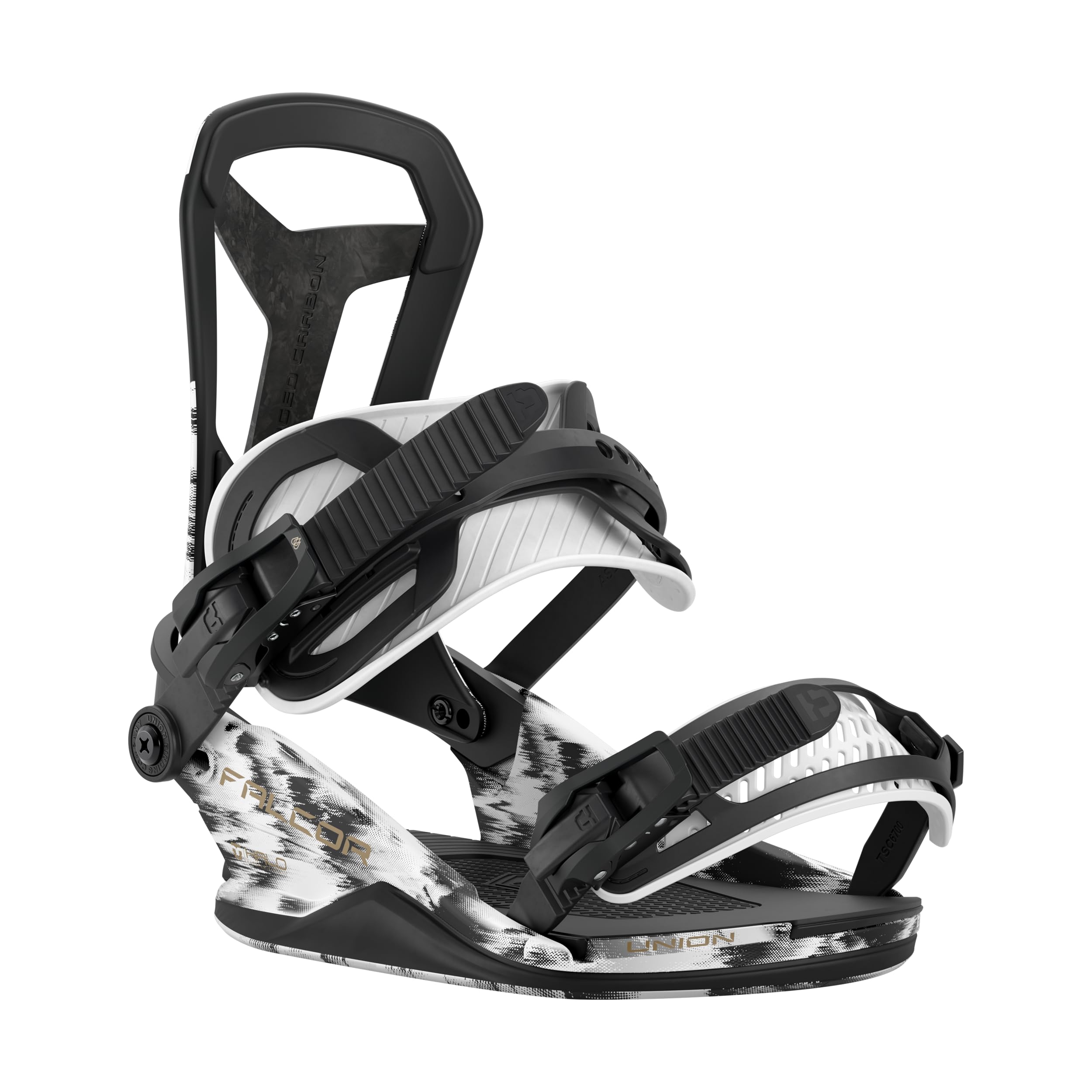 Union Falcor Mens Snowboard Bindings, Haze, Large