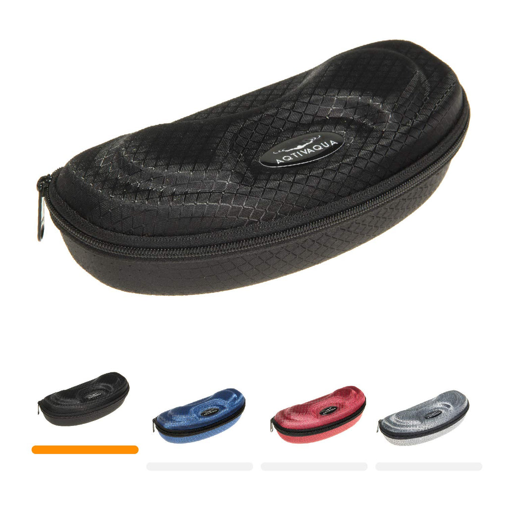Aqtivaqua Protective Case For Swim Goggles And Eyewear (Blackshock Color)