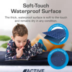 Active Era Luxury Camping Air Mattress With Built In Pump - Twin Air Mattress With Usb Rechargeable Pump, Travel Bag - Single Ai