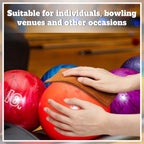 Patelai 3 Pcs Bowling Ball Shammy Towel Dual Sides Leather Bowling Towel Bowling Ball Towel Bowling Accessories Cleaning Pad For