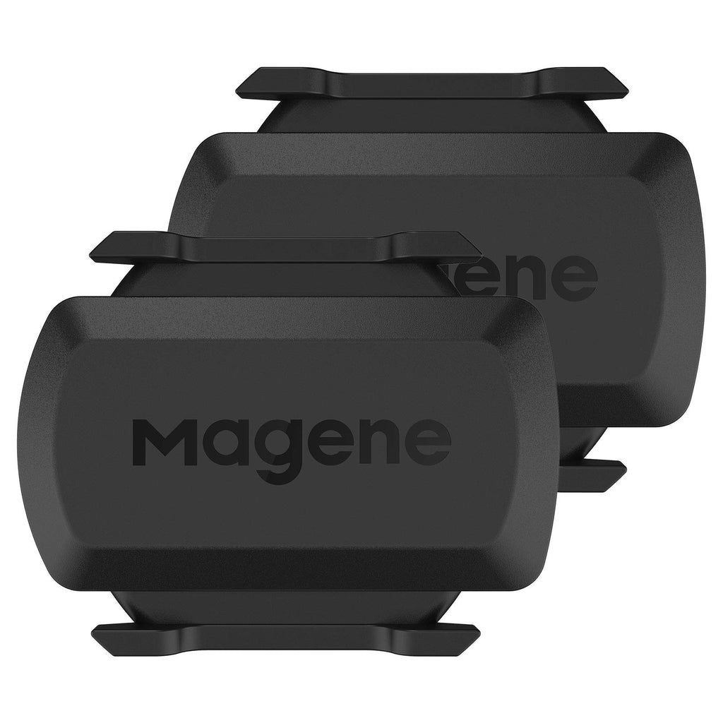 Magene Outdoor Speed/Cadence Sensor For Cycling, Wireless Bluetooth/Ant+ Bike Computer Rpm Sensor, Compatible With Wahoo Fitness