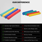 Dmoose Fitness Flex Bar (3 In 1-Red, Green & Blue)