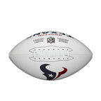 Wilson Nfl Live Signature Autograph Football - Official Size, Houston Texans