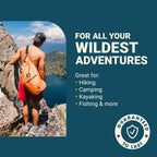 Earth Pak -Waterproof Dry Bag - Roll Top Dry Compression Sack Keeps Gear Dry For Kayaking, Beach, Rafting, Boating, Hiking, Camp