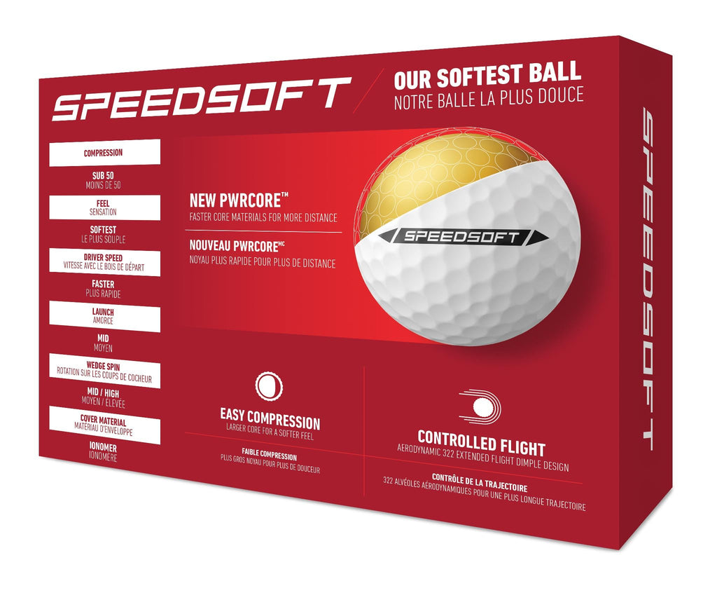 Taylormade Golf Speedsoft Golf Balls One Dozen