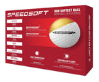 Taylormade Golf Speedsoft Golf Balls One Dozen
