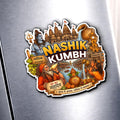 Spiritual Destination India Series Fridge Magnet, Nashik Kumbh