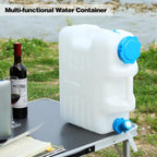 Campmax Water Container With Spigot, 5 Gallon Portable Water Storage For Camping (18.5L)