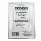 Tie Down Trailer Safety Chains With Hooks - Boat Safety Kit - 15'' Towing Chain