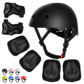 WayEee Kids Bike Helmet Set Skateboard Knee Pads, Helmet Pad Set Protective Gear Set, Adjustable for Girls Kids 3-10 Helmet Elbo