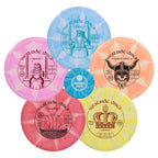 Westside Discs 5 Disc Origio Burst Disc Golf Starter Set  Beginners Frisbee Golf Set  Set Includes Disc Golf Putter, Midrange, F