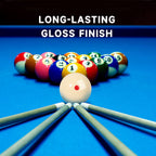 Gse Billiard Practice Training Cue Ball, Aaa-Grade Pro Cup Standard Pool Billiard Cue Ball With 6 Red Dots(6 Oz 2-14)