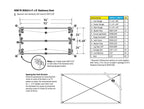 Dock Edge Stationary Dock Inside Corner Joist, 7/16'' Holes For 3/8'' Carriage Bolts,Grey