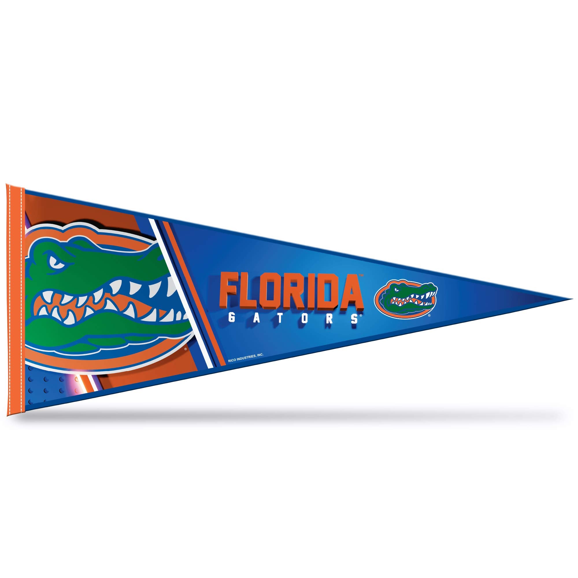 Rico Industries Ncaa Florida Gators Primary 12'' X 30'' Felt Wall D  Cor Pennant - Great For Home/Bed Room/Man Cave D  Cor